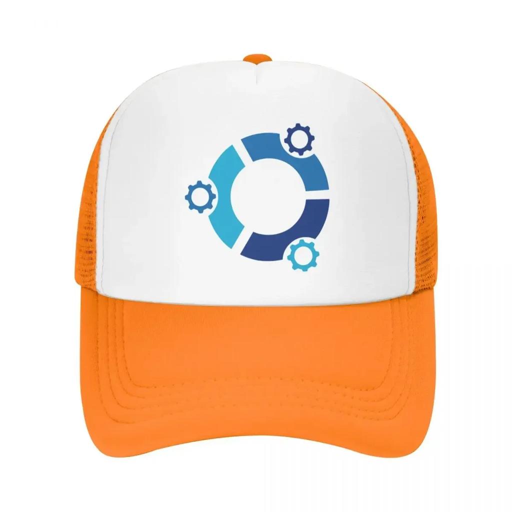 Linux Ubuntu Kubuntu Baseball Cap Mesh Truck Caps Golf Sports Hat