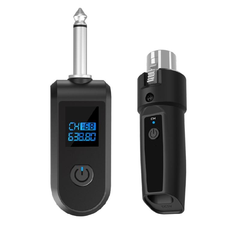 

Easy to Use Wireless Microphones System Receiver Transmitter with Stable UHF Band, for Multiple Device Usage