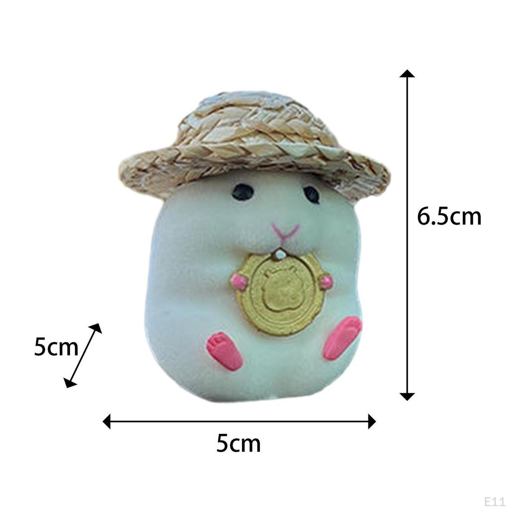 Adorable Car Dashboard Figurine Cute Auto Ornament for Her