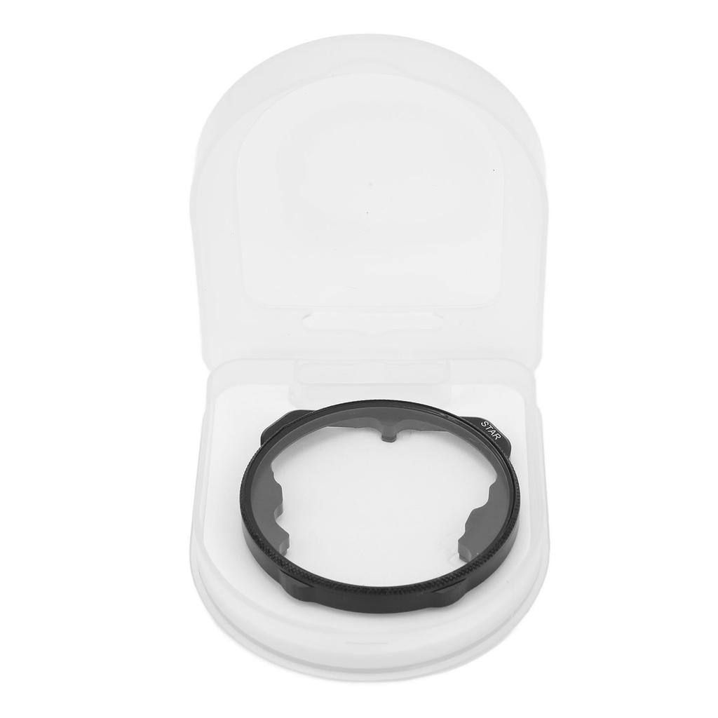 Star Filter Anti Scratch Waterproof Starburst Lens Filter Anti Glare Nano Coating Star Filter for
