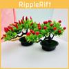 Greeting The Pine Guests Orange Simulated Fruit Potted Office Desk Decoration
