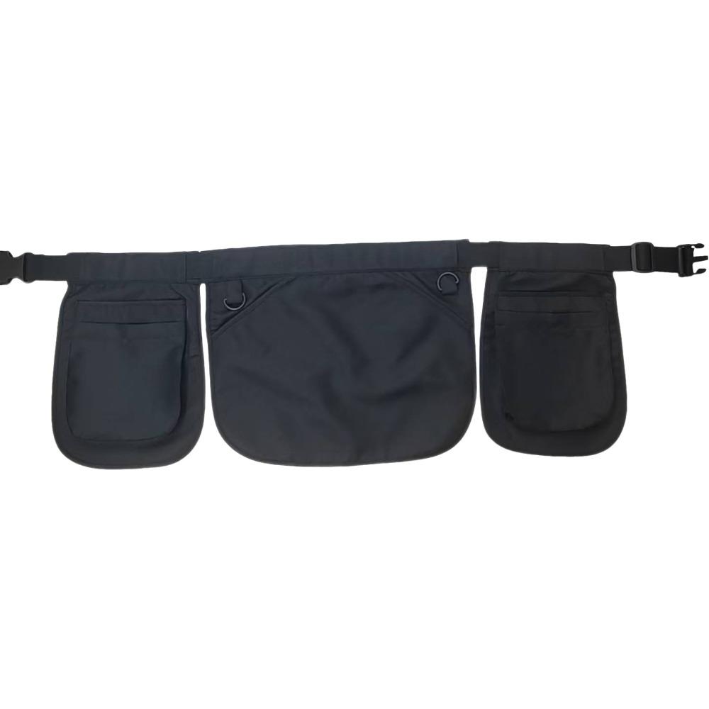 

Waterproof Adjustable Belt Apron Large-capacity Multi-Function Tool Pouch Men Black