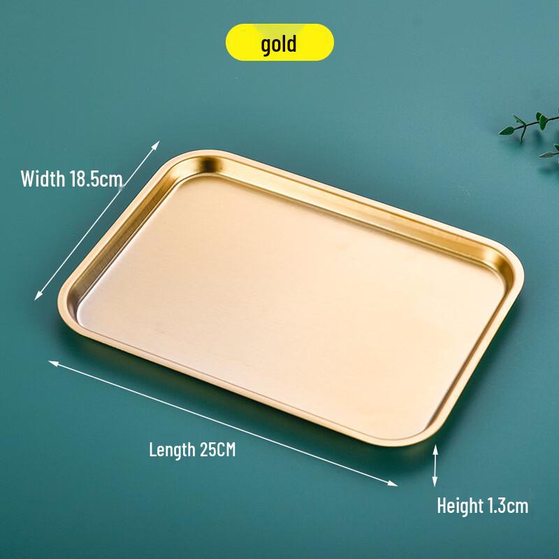 Lijia Stainless Steel Square Baking & Serving Tray