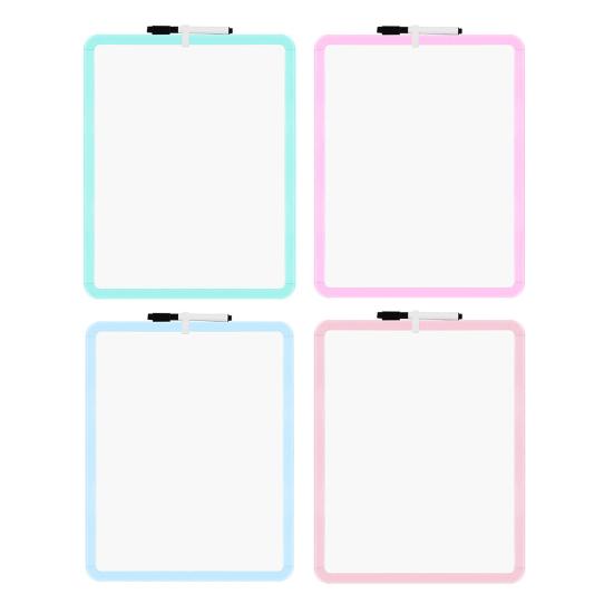 Kleines trocken abwischbares Whiteboard, 14 x 11 Zoll, Mini-Whiteboard mit Marker