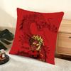 Cool Anime T-Trigun Cushion Cover Soft Short Plush Pillow Cover Smooth Cozy Texture Aesthetic Cushion Case Home Decor