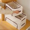 Large Capacity Underbed Shoe Storage Box Steel Frame Clothes Storage Organizer Shoe Basket  Bedroom