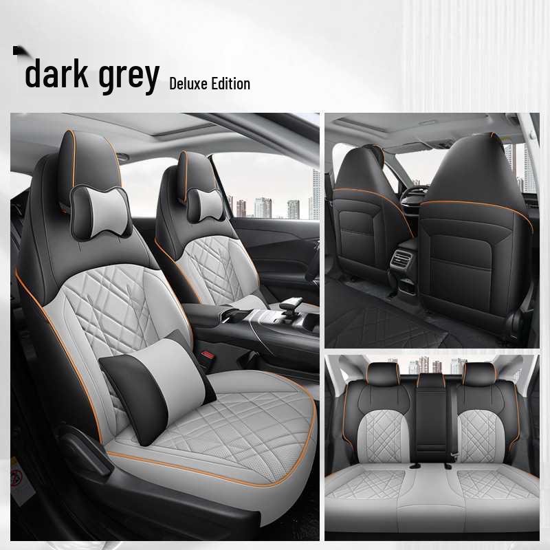 Changan Eado Perforated Leather Car Seat Cushion for Five Seats, All-Season