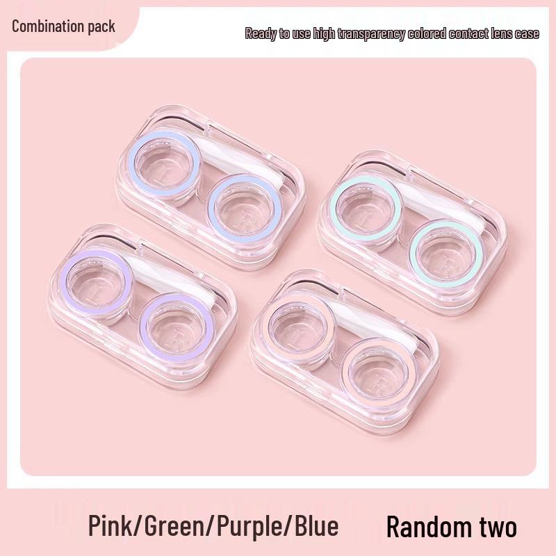 

Портативный многосекционный контейнер для контактных линз с надежными завинчивающимися крышками – Идеально для начинающих