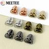 10/20/30Pcs Meetee 5# Zipper Slider for Nylon Zips D Ring Zip Puller Clothes Bag Zippers Head Repair Kit DIY Sewing Accessories