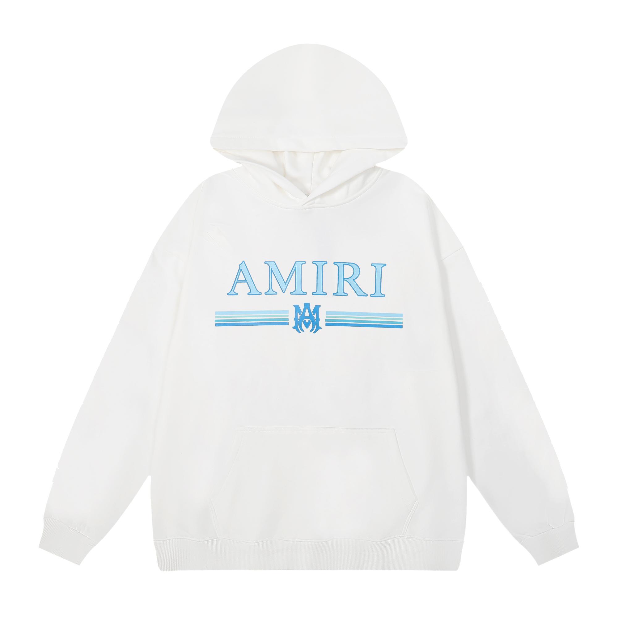 

879 Amiri Весняно-осіннє Вільне Бавовняне Худі з Капюшоном для Пари Великого Розміру XL