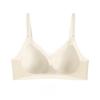 Lace Cooling Seamless Wireless Bra, Breathable Push Up Anti-Sag Side Gathering Back Hook Women Bra