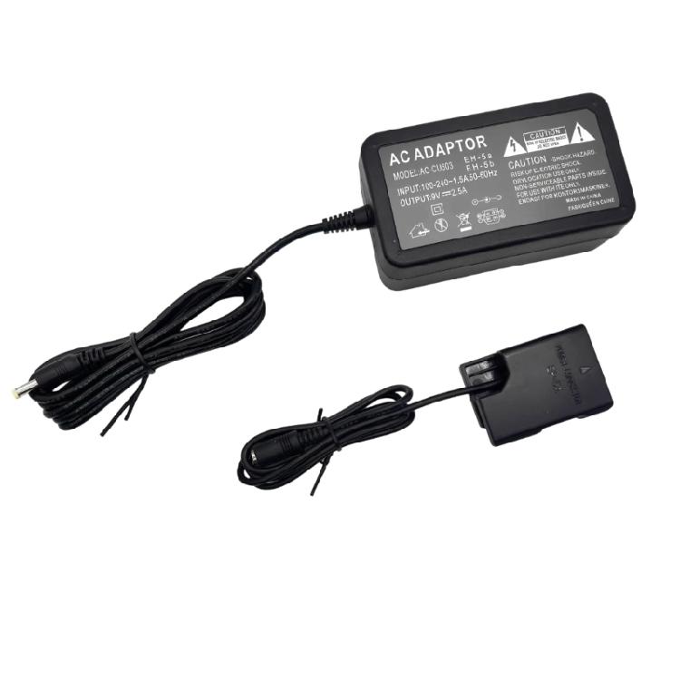 Camera Charging Adapter Lightweight Replacement for Z5/Z6/Z6II/Z7/Z7II/D600/D610/D750/D780 Camera Accessories