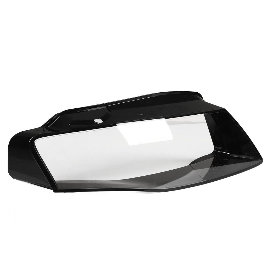 Headlight Headlamp Lens Cover UV Protection Clear Headlamp Lens Shell Replacement for A4 B8