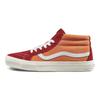 Vans Sk8 Mid Retro Mid Top Casual Skate Shoes Unisex Red Orange Splicing 'Orange Red' Vans VN0A391FTEV