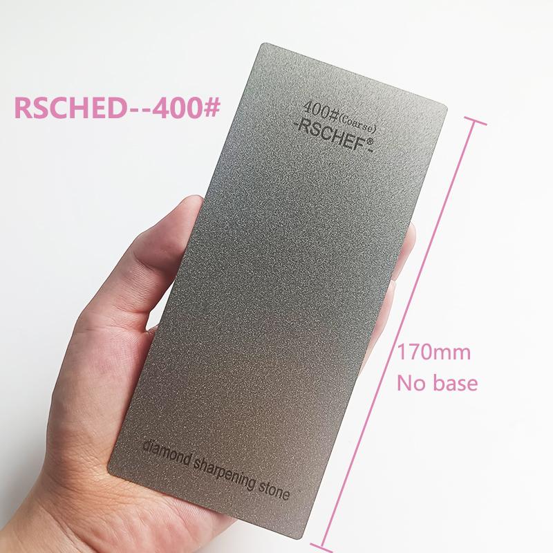 New Brand RSCHEF Sharpening Stone Diamond Whetstone Kitchen Sharpener Fixed Angle Sharpener Whetstone Oil Stone Stones Set