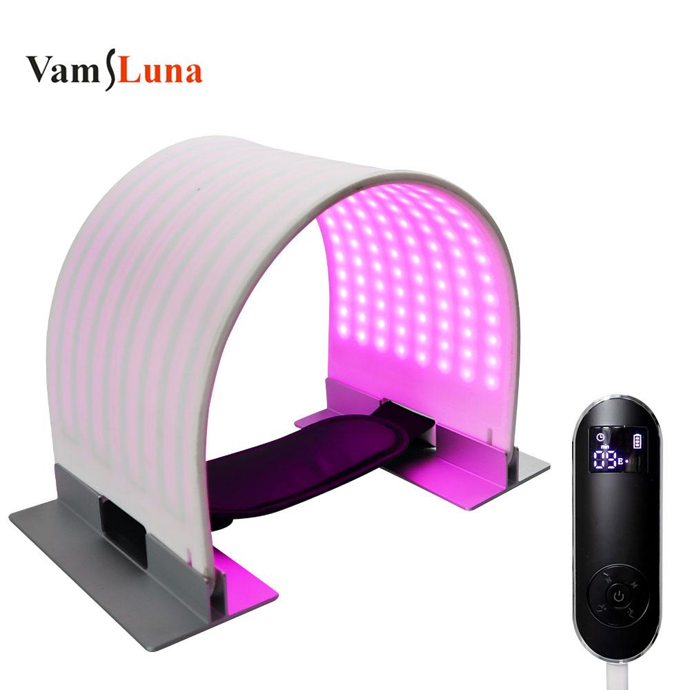 7 Svetelných režimov EMS Kozmetický omladzovací prístroj – 240 LED svetelných diód pre omladenie a relaxáciu pokožky