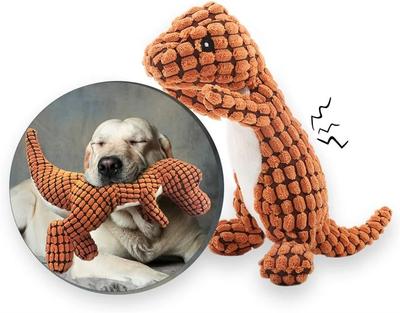 Cats and Dogs Pet Plush Dinosaur Toys Interactive Dog Chew Toys Plush Stuffing Pet Supplies Dog Toys for Small Dogs Accessories