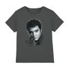 Elvis Presley Childrens/Kids Gray Portrait T-Shirt