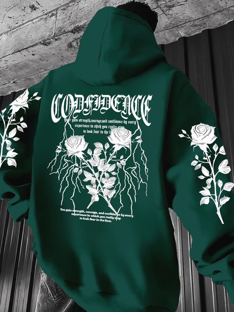 Hot Sales Mens Tracksuit Casual Sport Hooded Sweatshirt Trend Versatile Fashion Warm Tops Jogging Pullover High Street Clothing