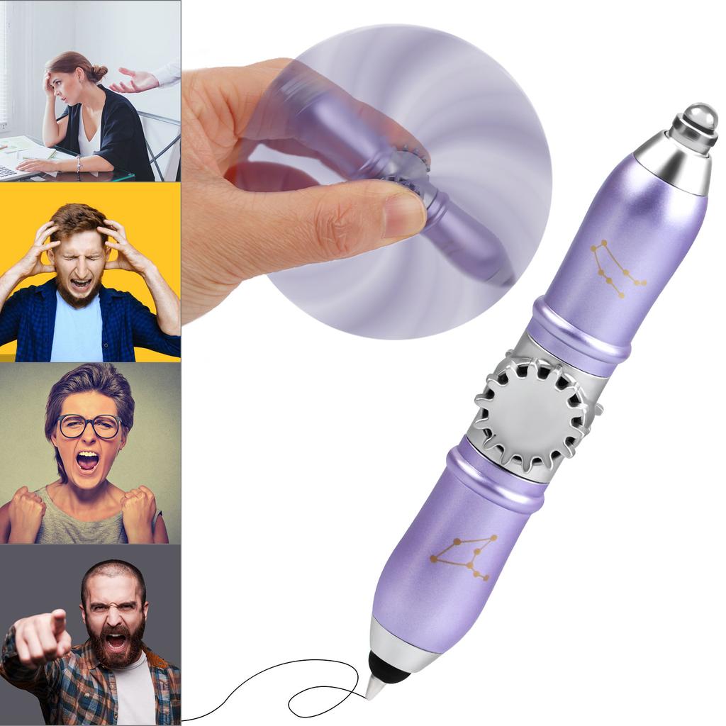 4Pcs Fidget Pen Multi-Function Spinning Pen Stress Reducer Pens For Spinning