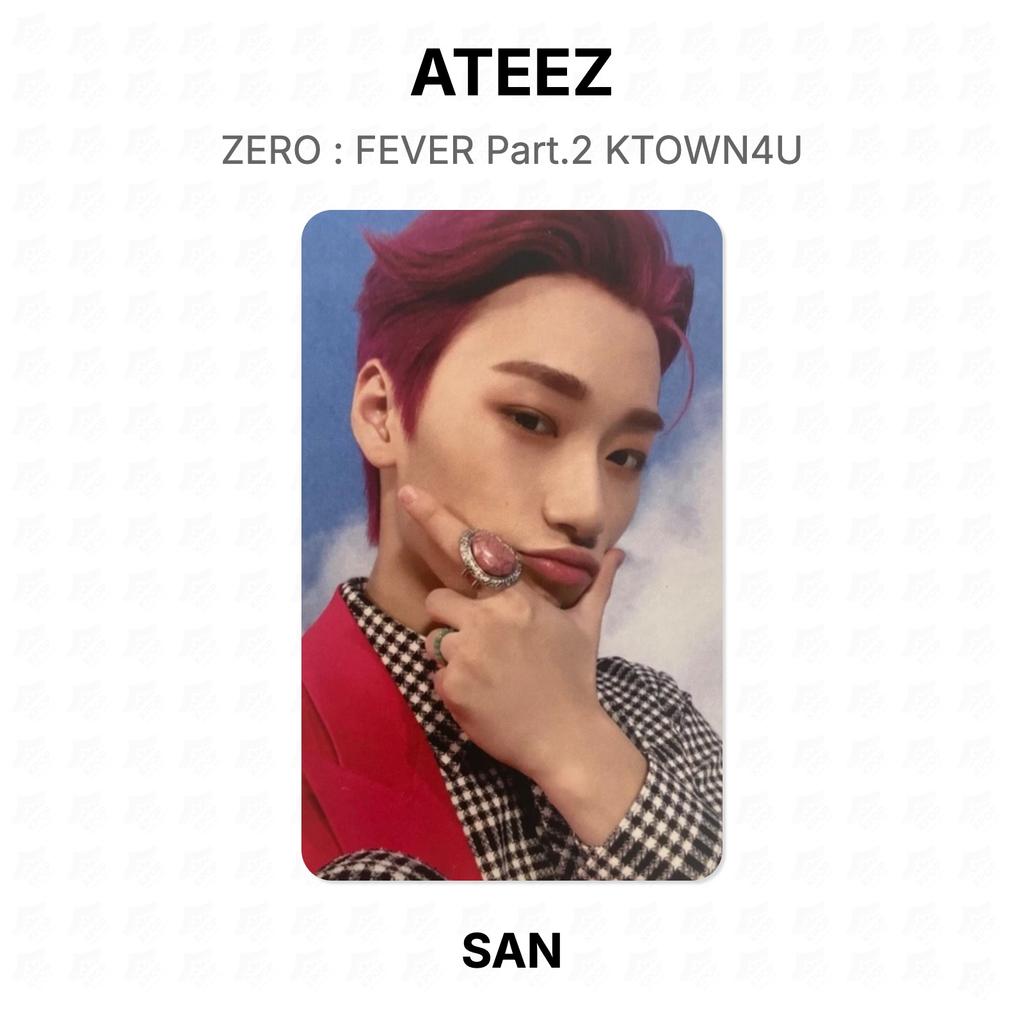 ATEEZ CERO : FEVER Parte 2 Fotocarte Oficial KTOWN4U
