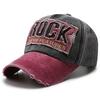 High Quality Letter ROCK Embroidery Cotton Baseball Cap For Men Women Gorras Snapback Outdoor Sport Sun Hat