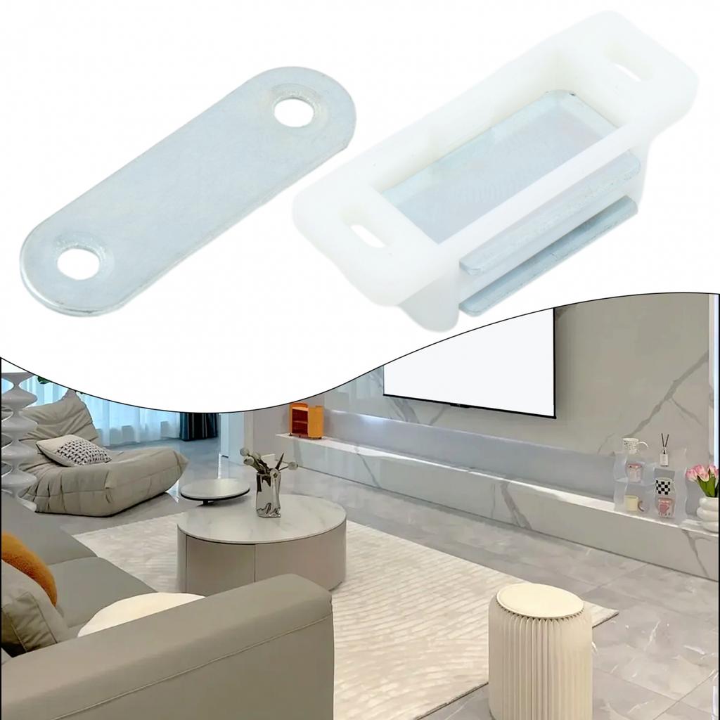 Cabinet Catch Reliable Replacement White/Brown/Black