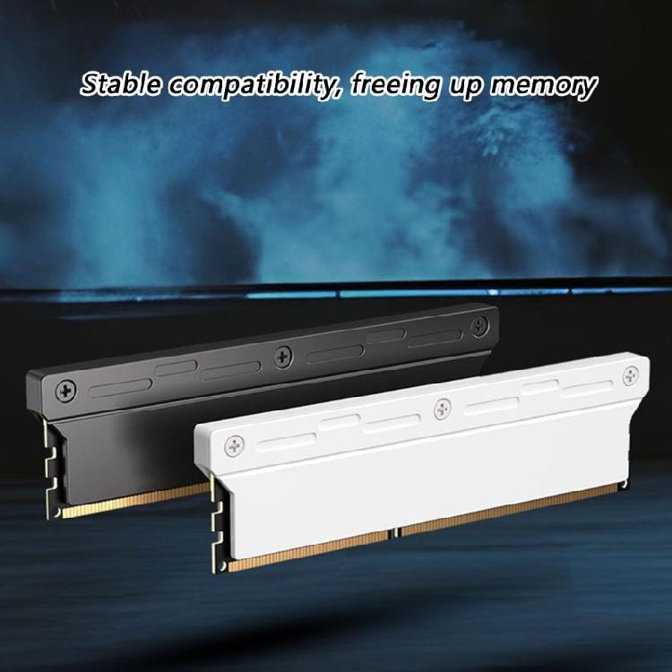 Cooling Heatsink for DDR5 DDR4 DDR3 Memory Heat Dissipation Lightweight Aluminum Cooling Dissipation Pad 140x35x9mm