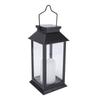 Solar Outdoor Hanging Lanterns, Flickering Flameless Candle Lanterns, IP65 Rainproof, Auto On Off, Rustproof Plastic