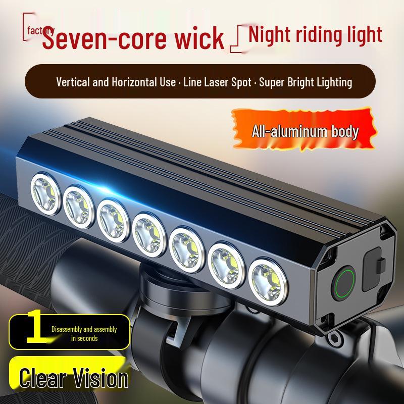 ESLNF High Lumen Multi-LED Aluminum Bicycle Headlight