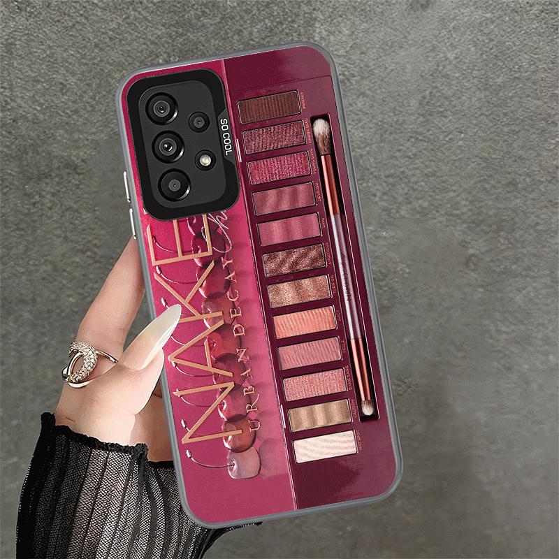 Makeup Eye Shadow Box Pattern Shockproof Phone Case for Samsung A17 A16 A15 A14 A37 A57 A36 A56 A26 A35 A55 A25 A34 A54 A24 A13