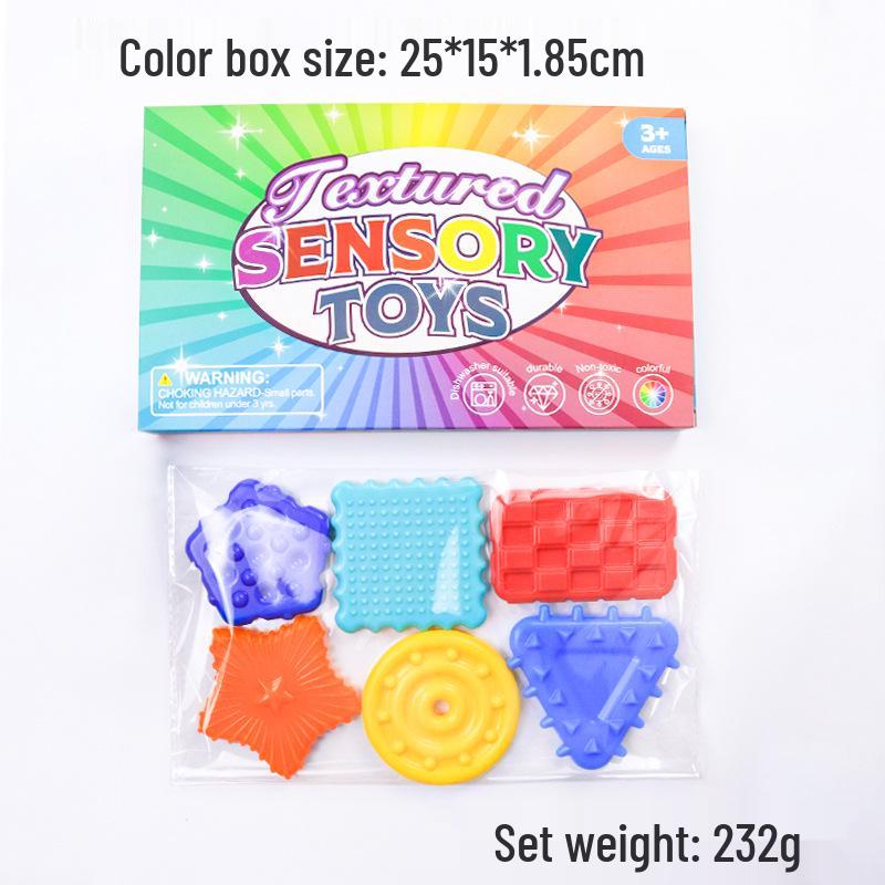 

Новые сенсорные игрушки-сквиши - Супермягкий силикон для снятия стресса у детей Color Box Package