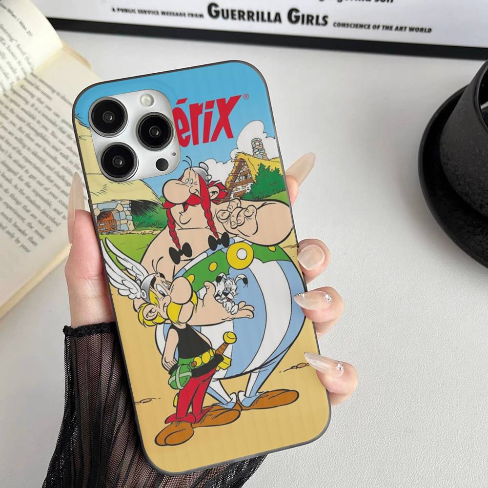 

Classic Comics A-Asterix Et O-Obelix Phone Case For IPhone 17 16 15 14 13 12 11 Pro Max Plus Corrugated Bumper Back Cover iPhone 17pro max
