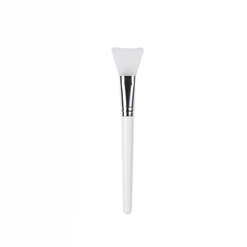 Silicone Knife-Shaped Face Mask Brush with Hollow Plastic Handle