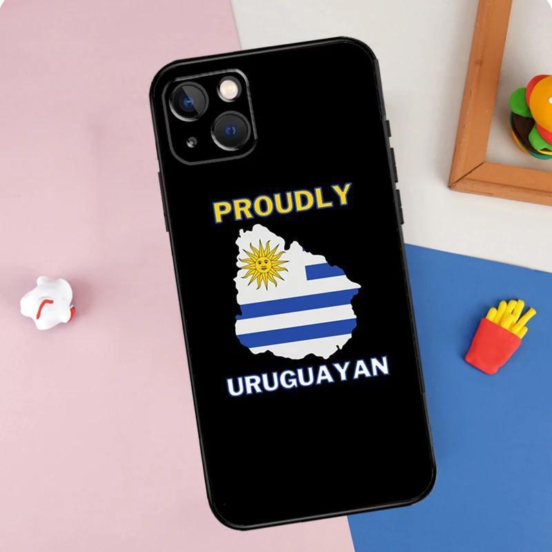 Applicable To Apple Iphone13Promax Mobile Phone Case Uruguay Flag Mobile Phone Case, Painted And Anti-Drop Huawei