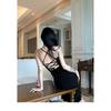 French Vacation Style Sleeveless Suspender Dress Beautiful Hot Girls Wear A Temperament Dopamine Thai Long