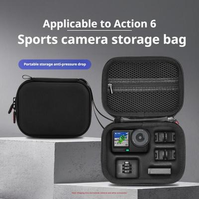 Für DJI Osmo Action 6 Aufbewahrungstasche Tragbar/All-in-One Transportkoffer Schutzbox Für DJI Osmo Action 6 Zubehör