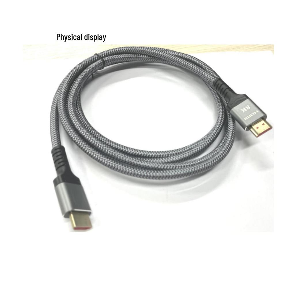 8K60Hz HDMI Male-to-Male High-Definition Conversion Cable for TV and Computer Connection