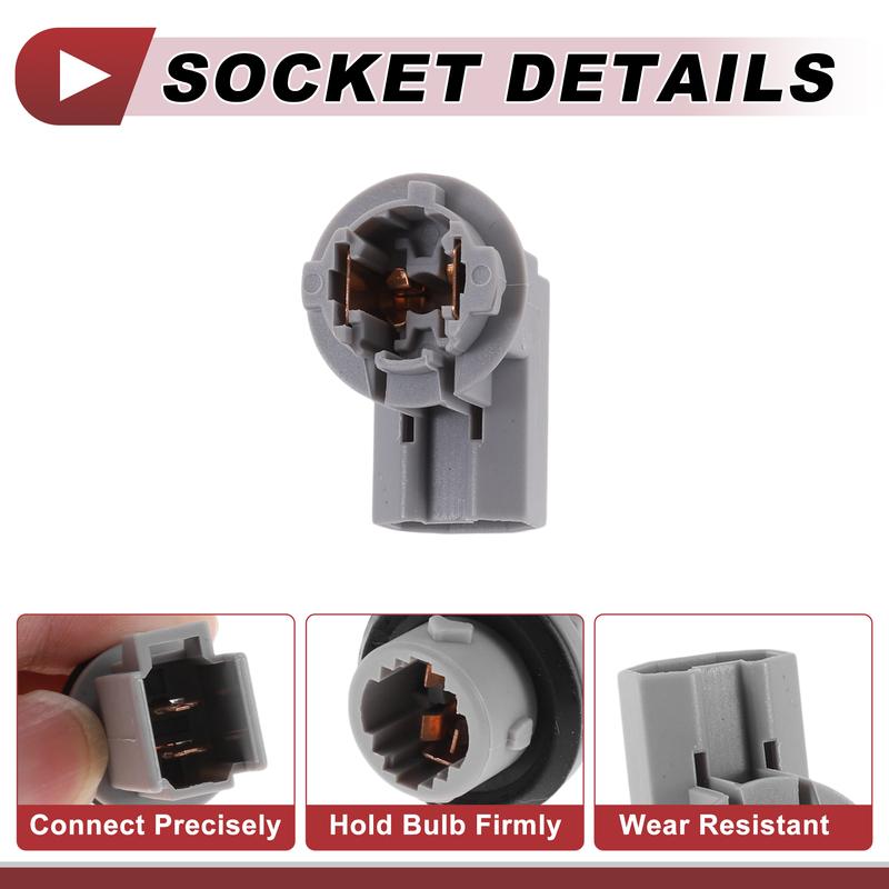 X Autohaux License Plate Light Socket Wiring for Lexus RX350 2004-2010 No.9007599005