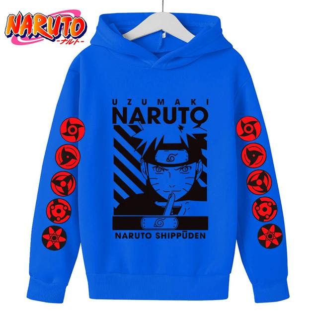 2025 MINISO Moletom Naruto Infantil Roupa Infantil Para Meninos Roupa Infantil Bebê Outono Quente Moletons Casaco Roupa de Desenho Animado Moletom