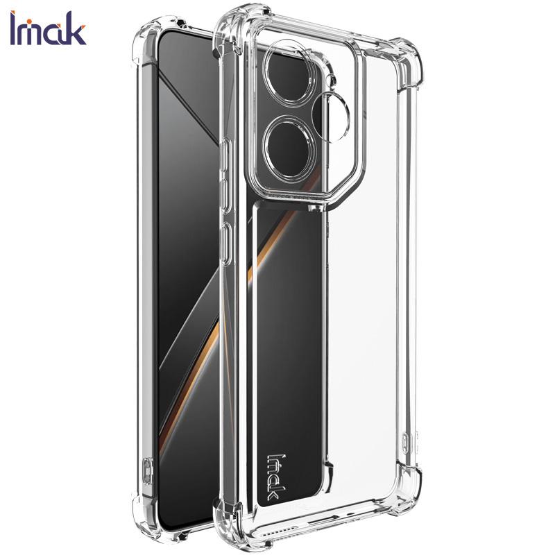 

Для Realme Neo7 5G Чехол для телефона IMAK UX-4 Ударопрочный мягкий чехол Realme Neo7 5G белый