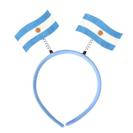 Football Headband for Women Men Soccer Cheering National Flag Hairband Game