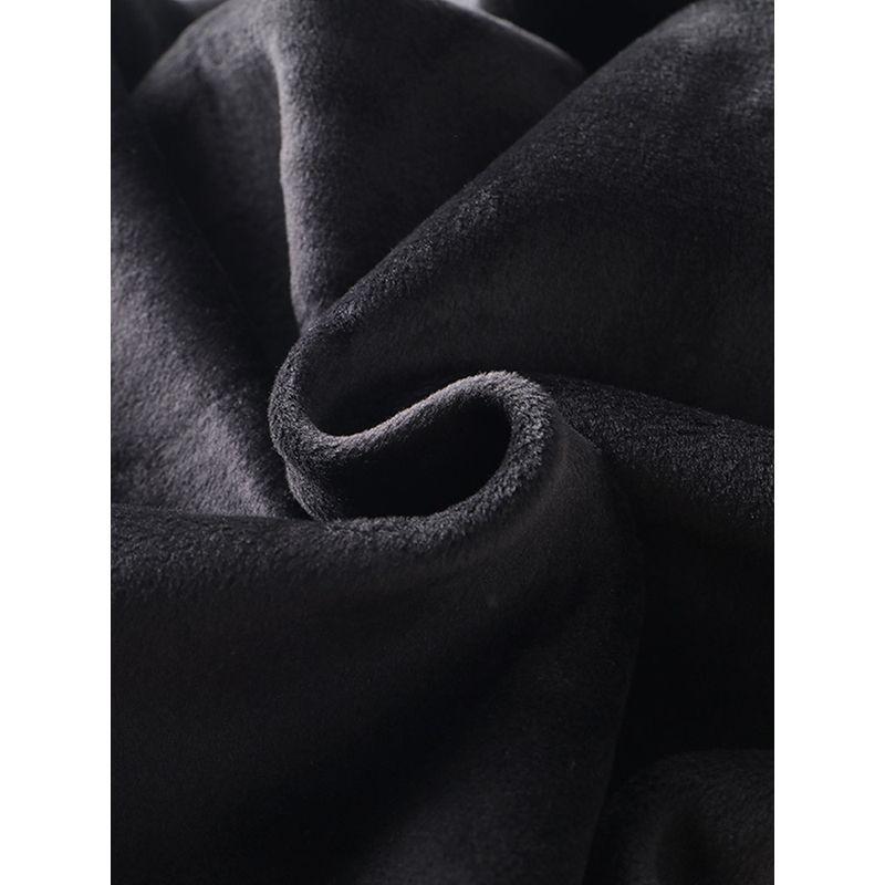 Heavy Drape Fleece-lined Thickened Gray Sports Sweatpants Men's Autumn and Winter Casual Pants Ankle-Tied Pants Foreign Trade Men's Trousers