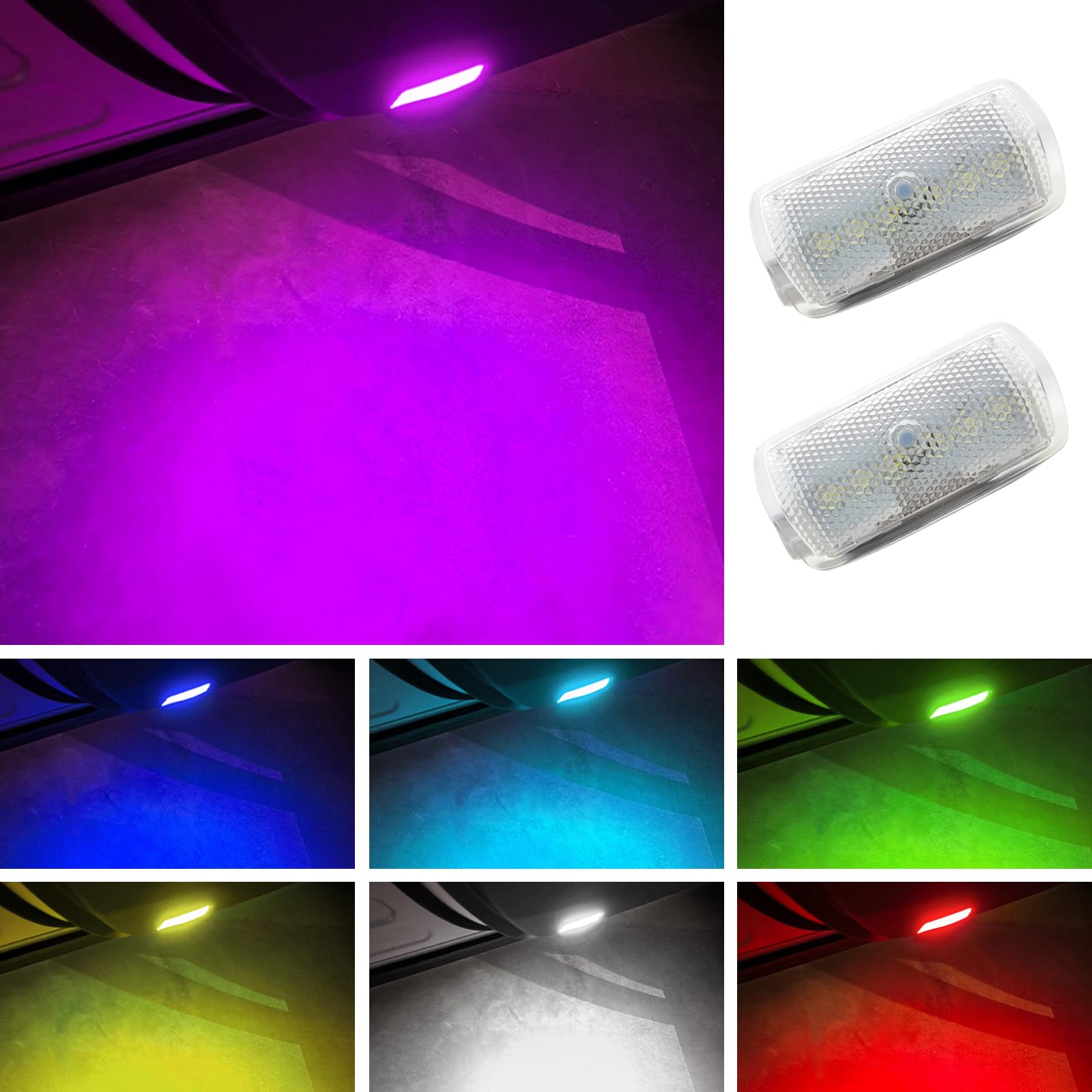 

[7 Colors Freely Changeable] Compatible with Toyota Series Courtesy Light