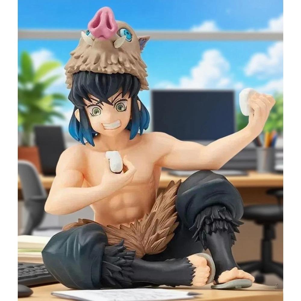 Sammlerstück Demon Slayer Kimetsu No Yaiba Anime Figuren Tanjiro Nezuko Inosuke Action Figur Puppen Anime