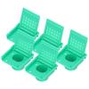 5Pcs Bee  Vent Lightweight ABS NonToxic EscapeProof Breathable Bee  Entrance Gate(Green )