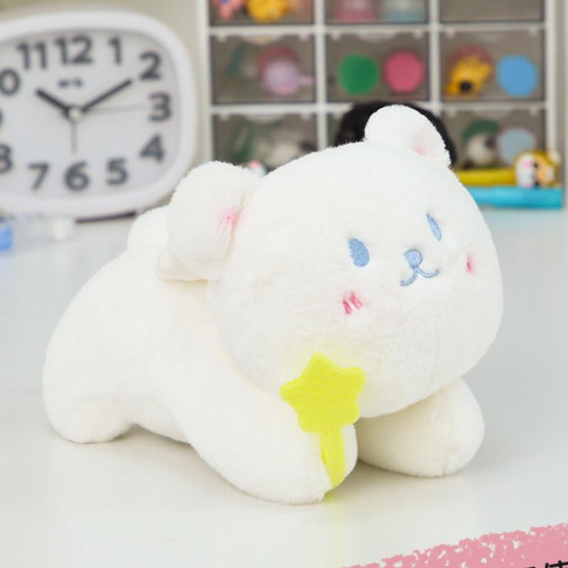 

Adorable Booboo Bear Space Angel Plush Doll For Girls With Super Soft Short Fur Angel