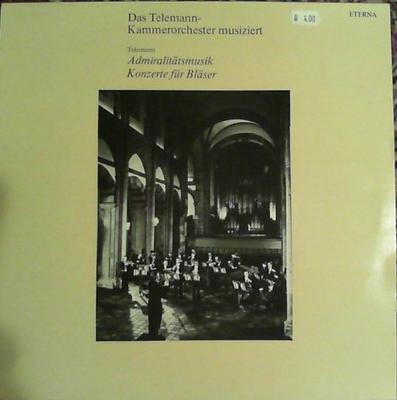 LP Record TELEMANNKAMMERORCHESTER MICHAELSTE  Das Telemannkammerorchester Musizi 827688 ETERNA 1985 Germany Classical Used