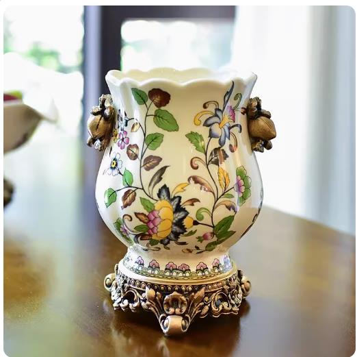 

Ваза Украшение Керамическое Растение Цветок Большая Вместимость Гостиная Цветочная Композиция РетроЕвропейскоеСтиль Обеденный Стол Цветочное Устройство