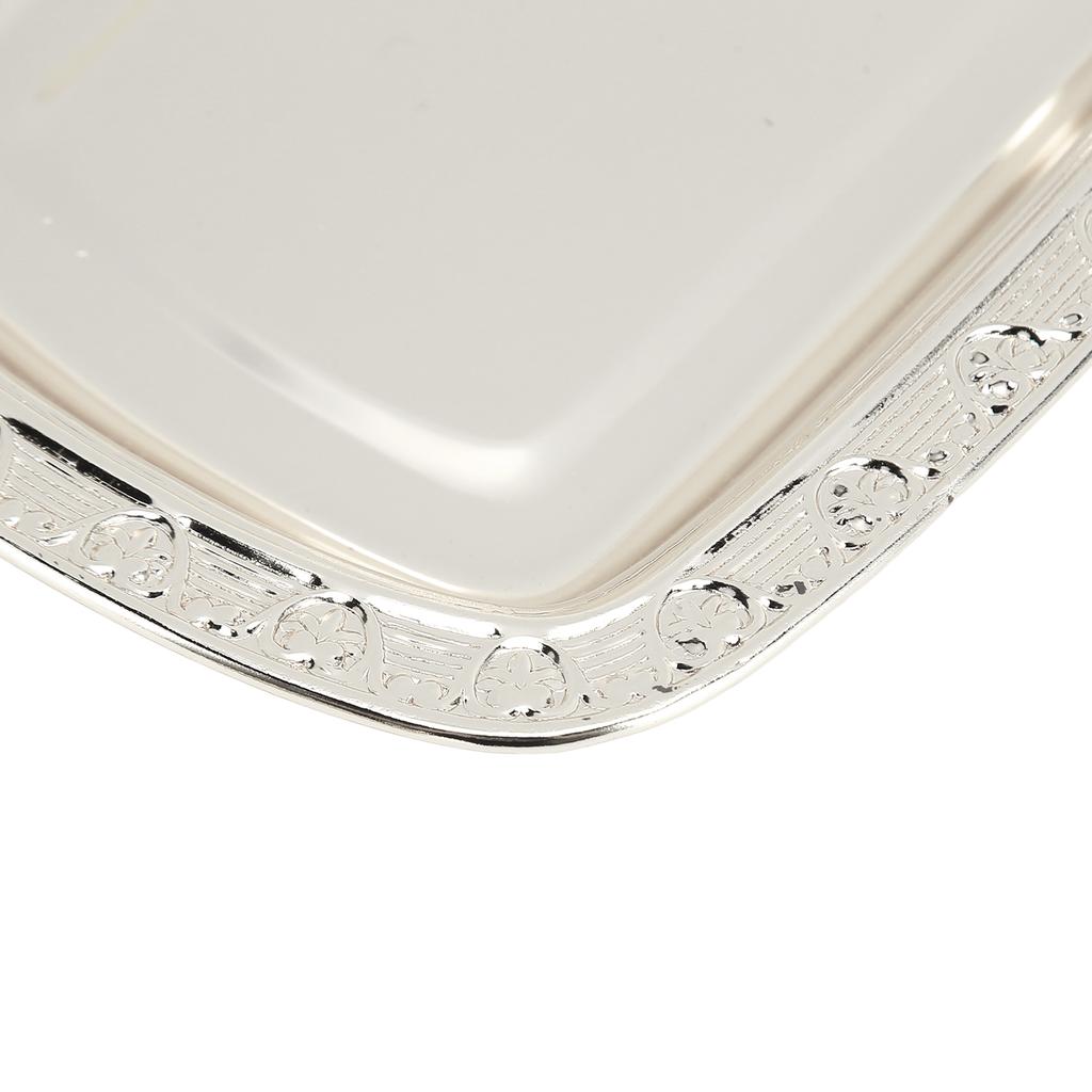 Gold Fruit Tray European   Metal Fruit Plate Table Decoration with Lid for Snacks Candies Desserts